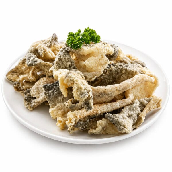 fried fish skin