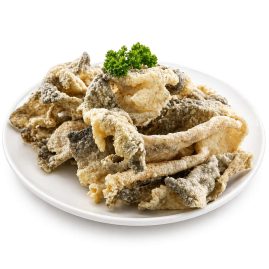 fried fish skin