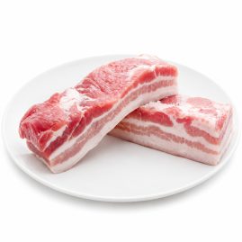 skinless pork belly (whole piece)